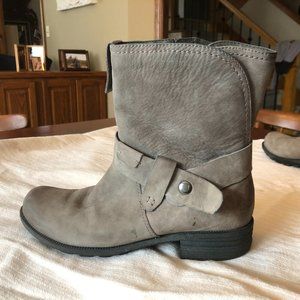 Rockport Cobb Hill Gray 9.5 Women's Boots - Water Resistant
